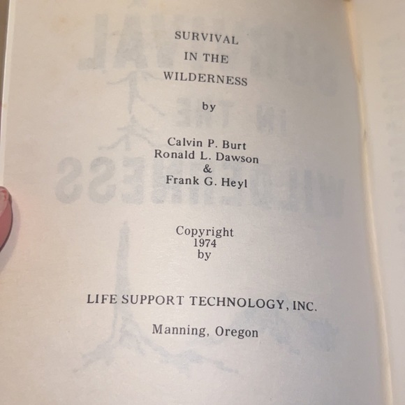 Wilderness Pocket n pak books for wilderness information - Picture 3 of 6